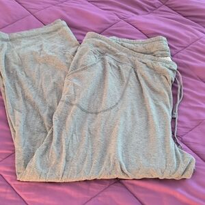 Danskin Plus Size Light Gray Joggers